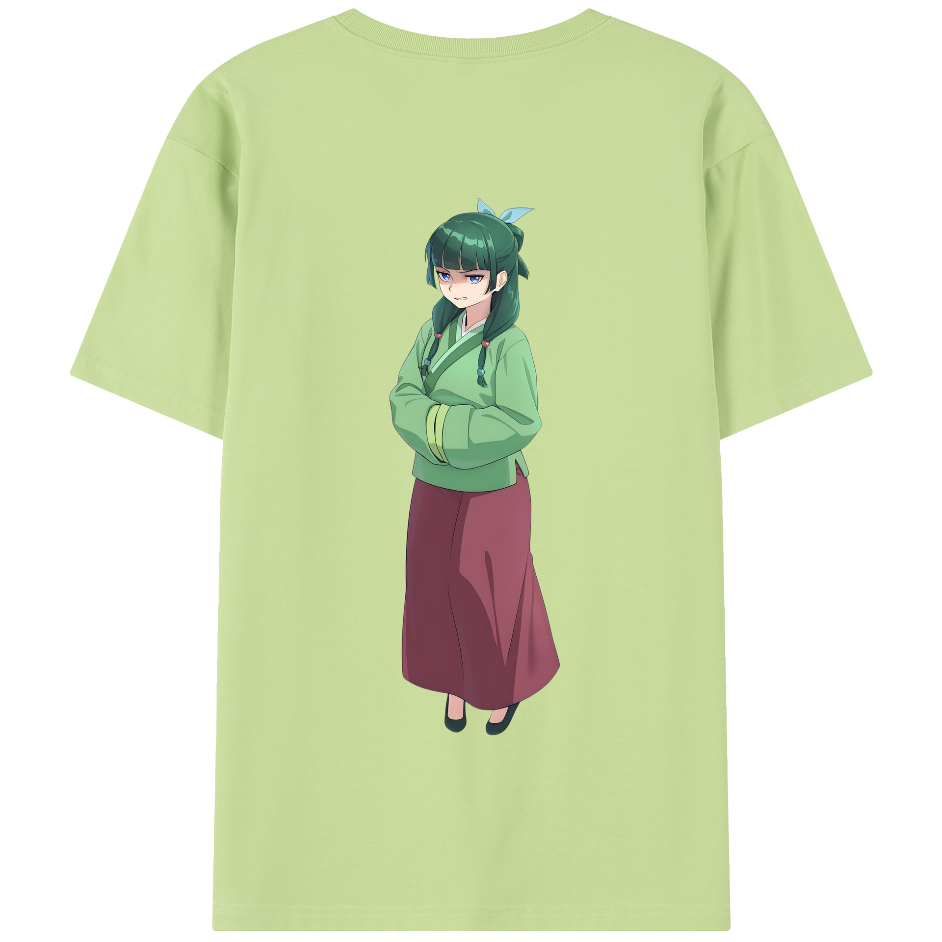 （画像用） 薬屋のひとりごと The Apothecary Diaries 綿100％半袖Tシャツ（背面プリント）